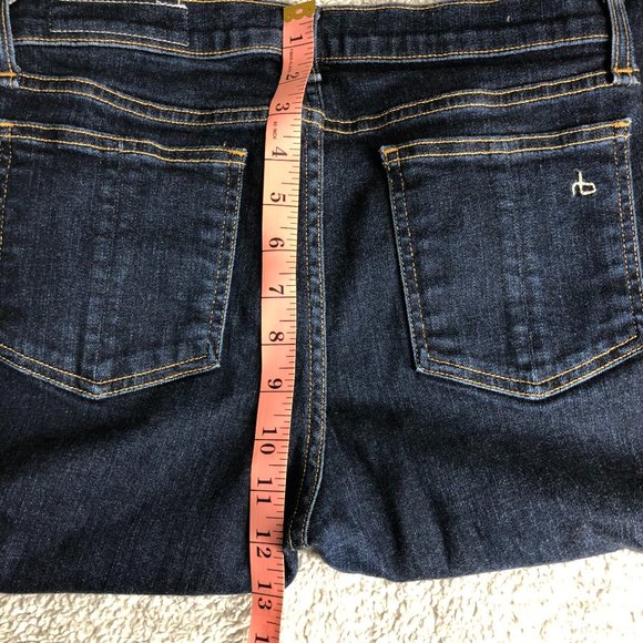 RAG & BONE HIGH RISE SKINNY JEANS SIZE 28 - Picture 5 of 7